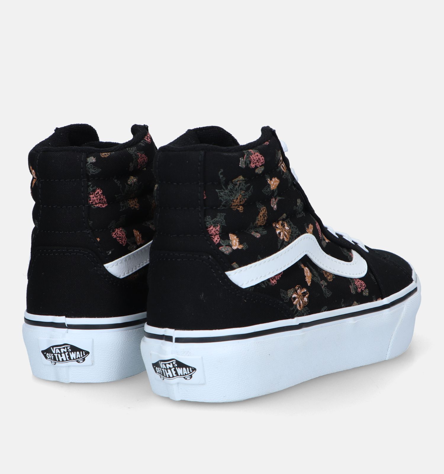 Zwarte hoge vans on sale