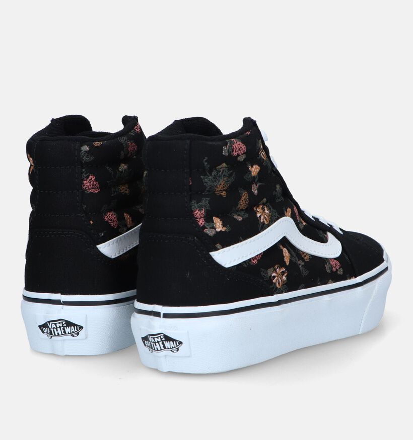 Vans Filmore Baskets en Noir pour filles (327965)