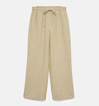 Vero Moda Curve Pantalons Beige