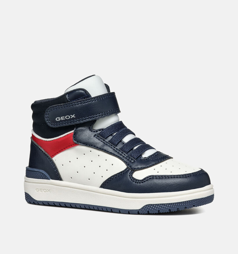 Geox Washiba Blauwe Sneakers voor jongens (345942) - geschikt voor steunzolen