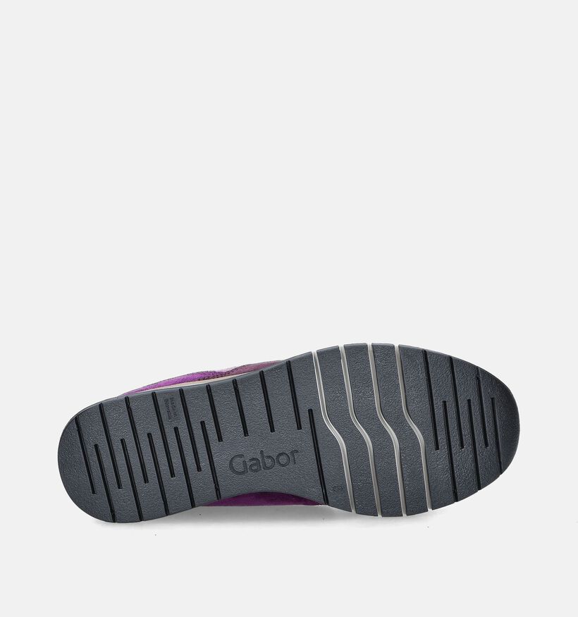 Gabor OptiFit Paarse Sneakers voor dames (344808) - geschikt voor steunzolen