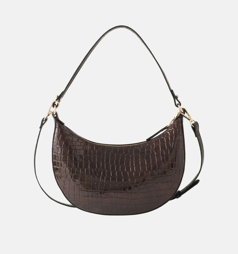 Marco Tozzi Donkerbruine Schoudertas voor dames (379486)