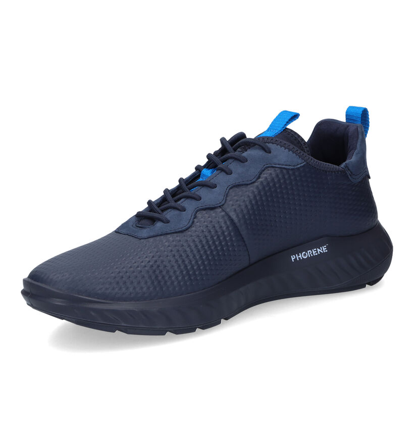 ECCO Baskets basses en Bleu foncé pour hommes (314637) - pour semelles orthopédiques