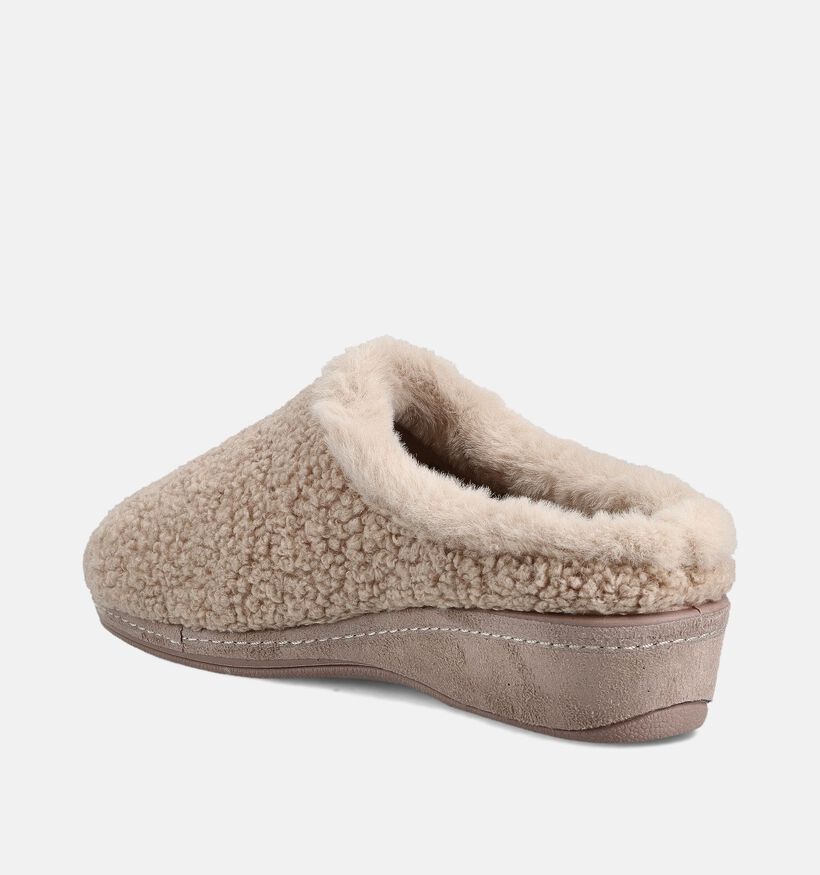 Scapa Beige Open Pantoffels voor dames (380849)