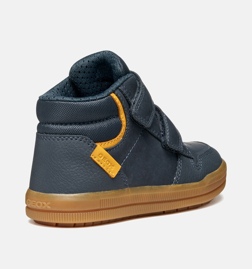 Geox Arzach Chaussures hautes en Bleu foncé pour garçons (360362) - pour semelles orthopédiques