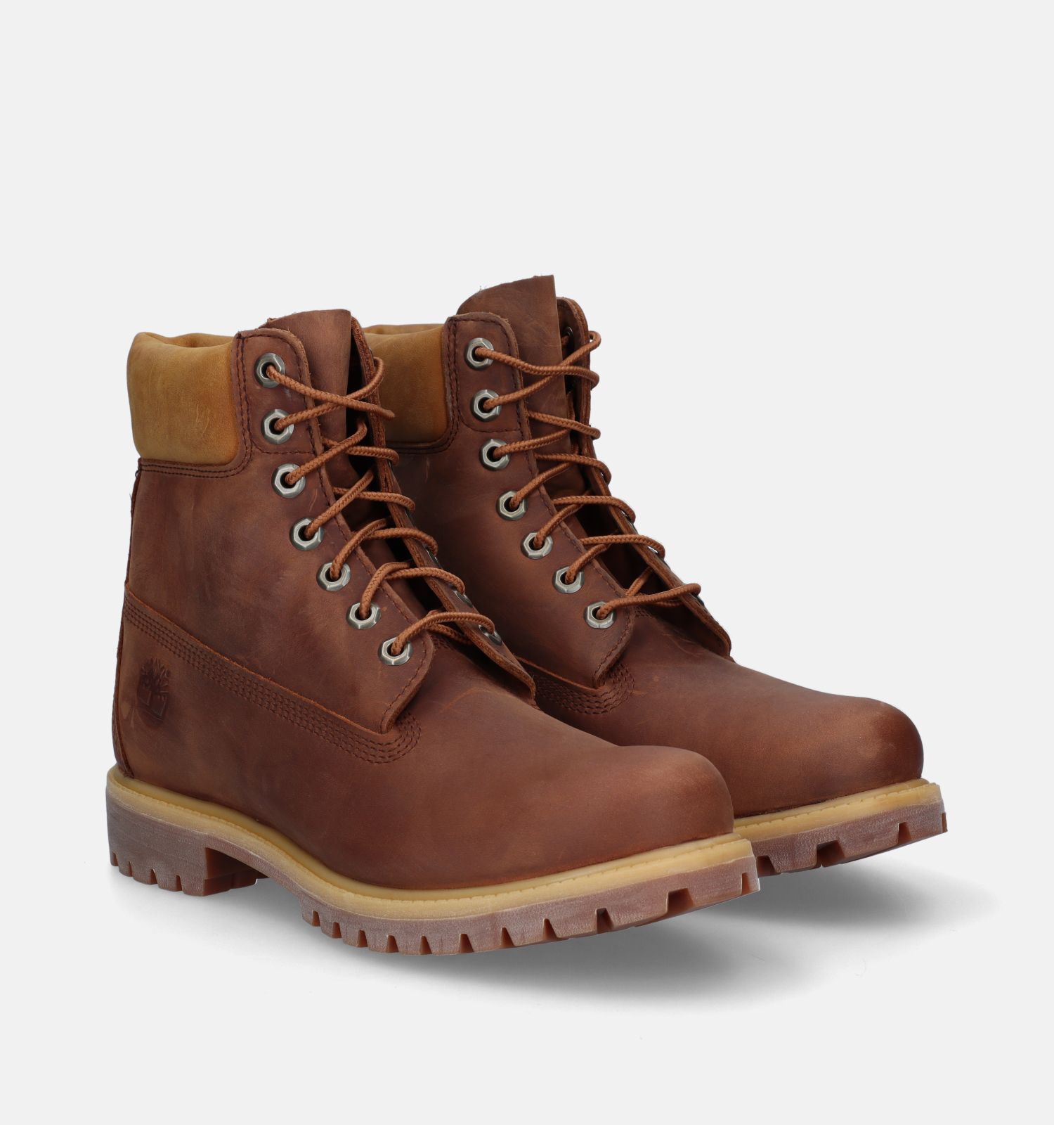 Timberland 6 inch Premium Bottines en Brun Hommes Boots en