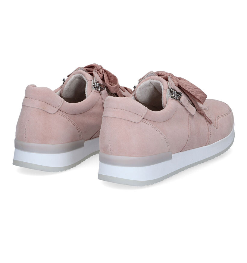 Gabor Best Fitting Chaussures à lacets en Rose pour femmes (306181) - pour semelles orthopédiques