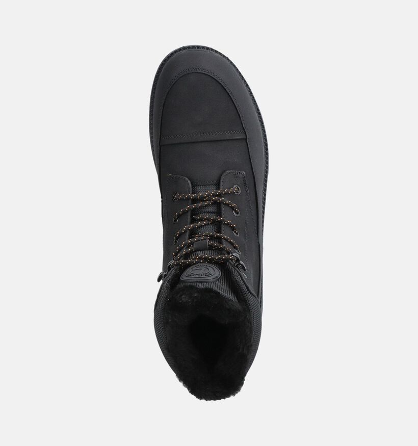Luhta Reilu MR Boots &agrave; lacets en Noir pour hommes (378600) - pour semelles orthop&eacute;diques