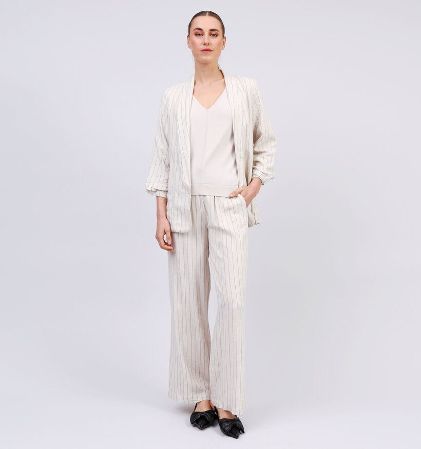 Pieces Pia Bosella Beige Blazer voor dames (351111)