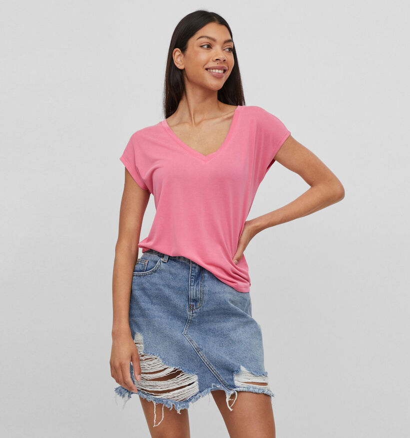 Vila Modala Roze T-shirt (333739)