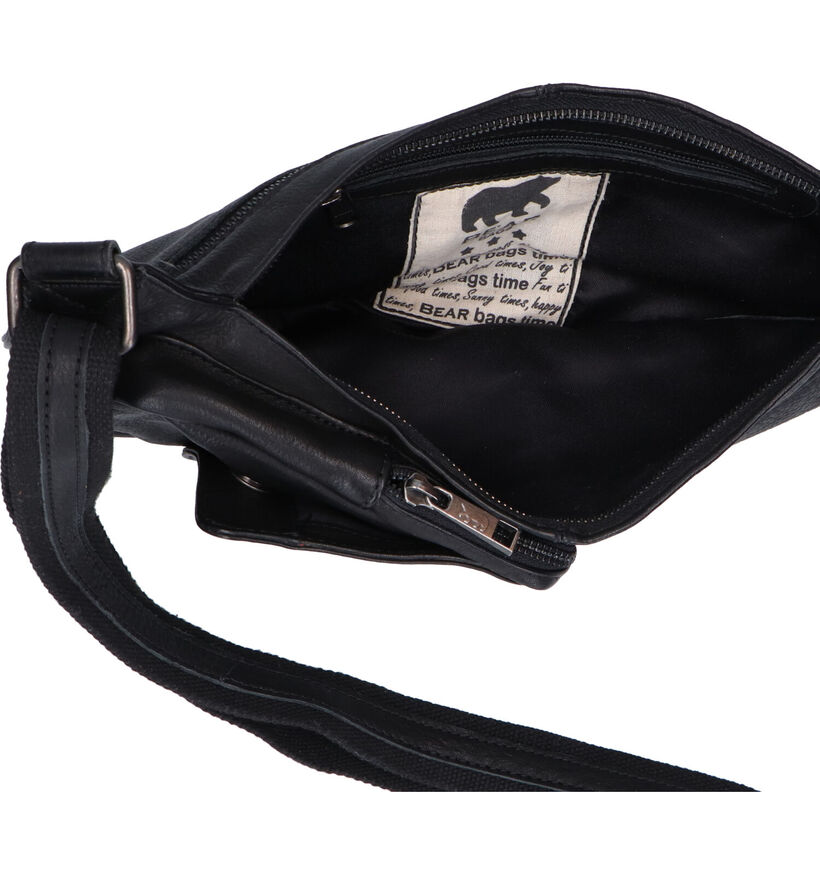 Bear Design Sac porté croisé en Noir pour femmes (358908)