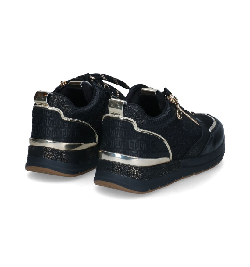 Tamaris Baskets casual en Noir en simili cuir (313186)