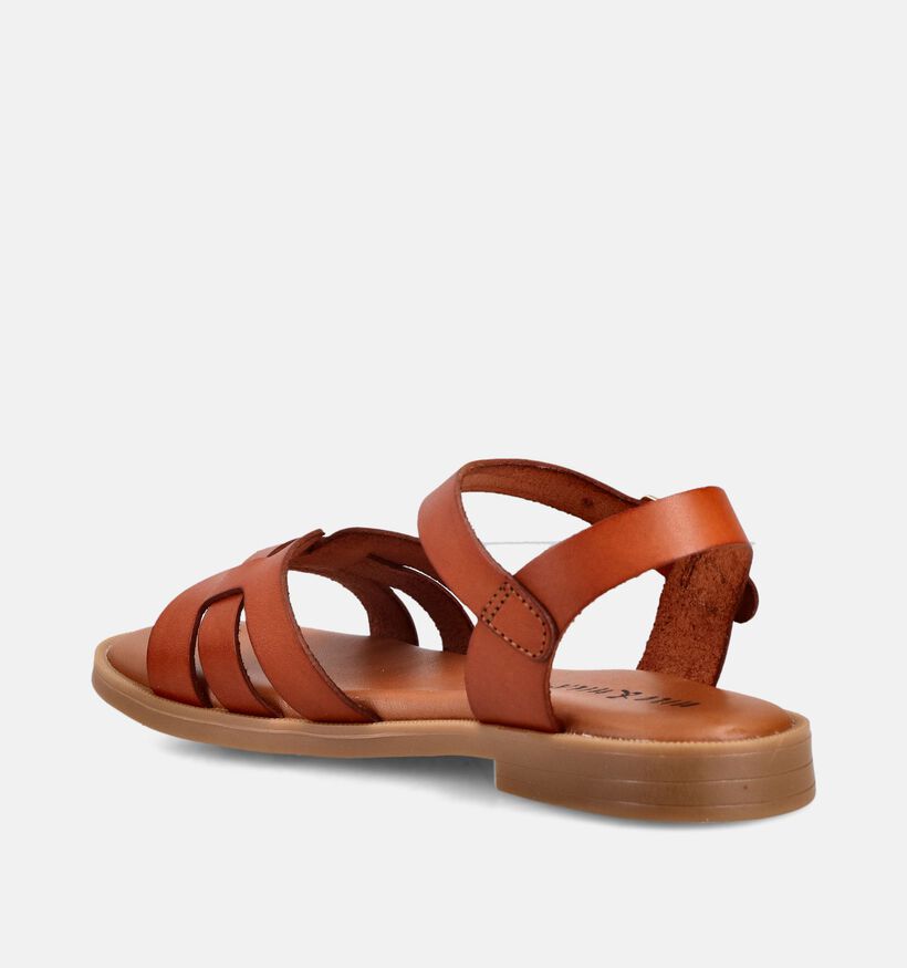 Milo & Mila Cognac Sandalen voor meisjes (372465)