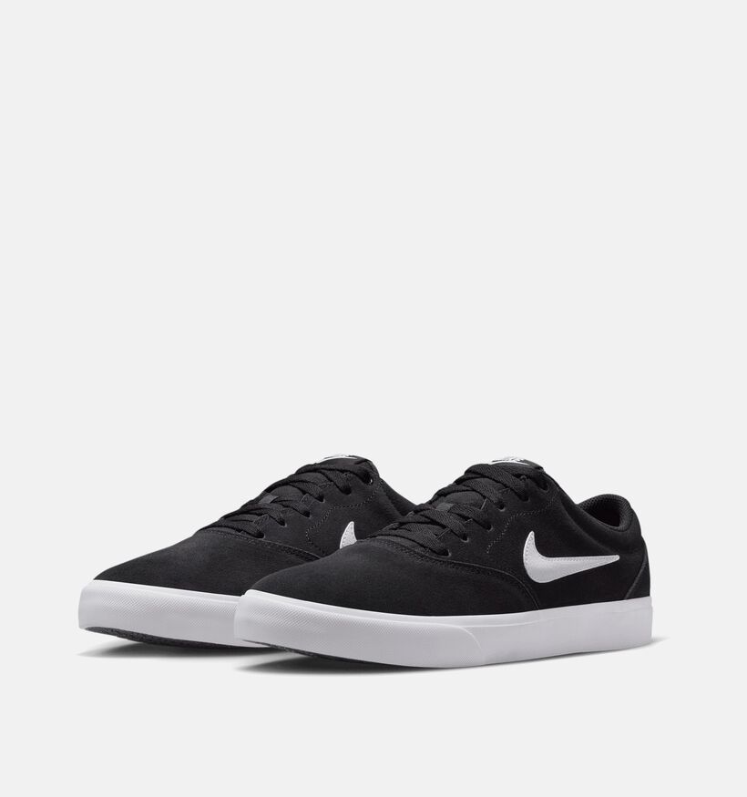 Nike Charge Suede Baskets en Noir pour hommes, garçons (350479)