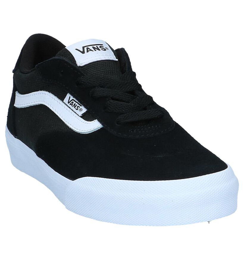 Zwarte Skateschoenen Vans Palomar in daim (239843)