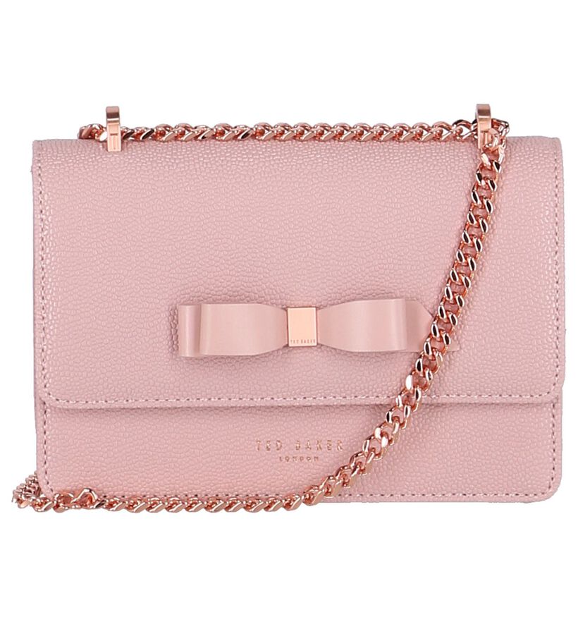 Roze Crossbody Tas Ted Baker Jayllaa in lakleer (236418)