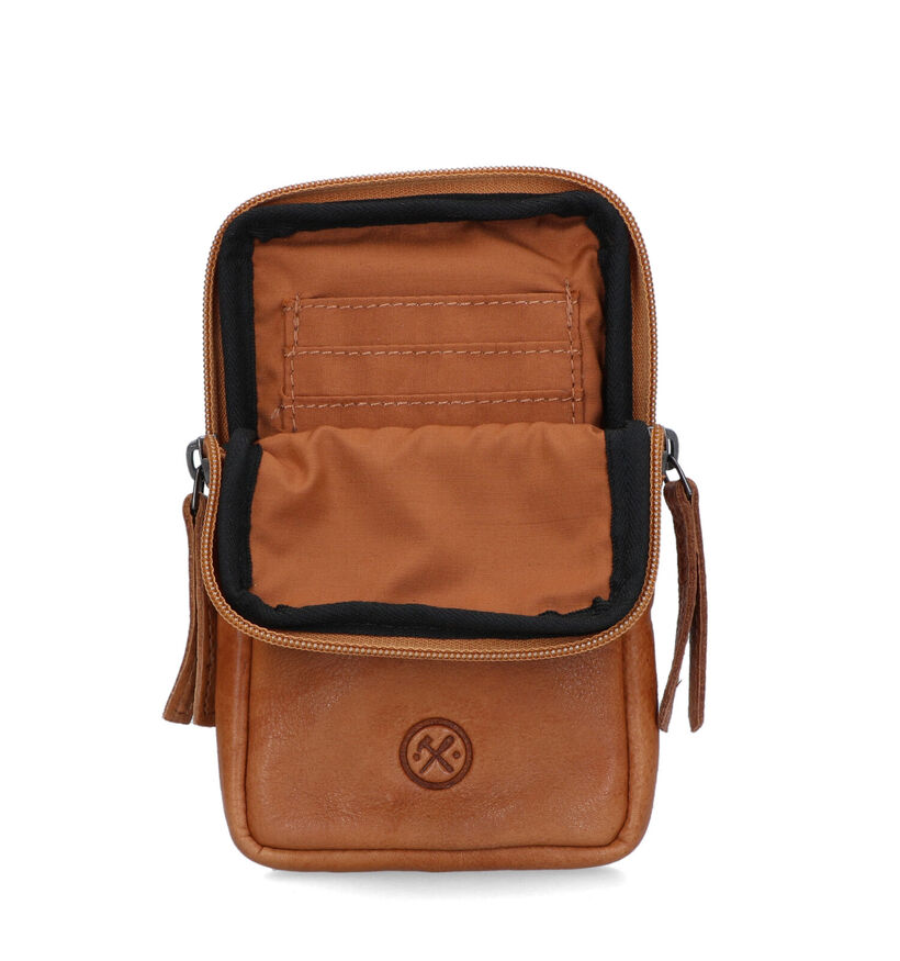 Hide & Stitches Okergeel Telefoontasje voor dames (333149)