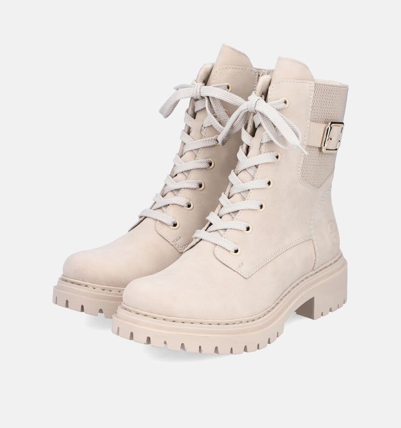 Rieker Ecru Bottines voor dames (347439)
