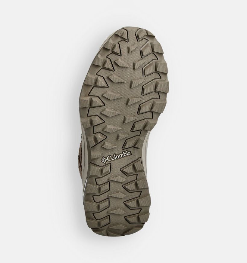 Columbia Redmond IV Mid Chaussures de randonnée en Beige pour femmes (359529) - pour semelles orthopédiques