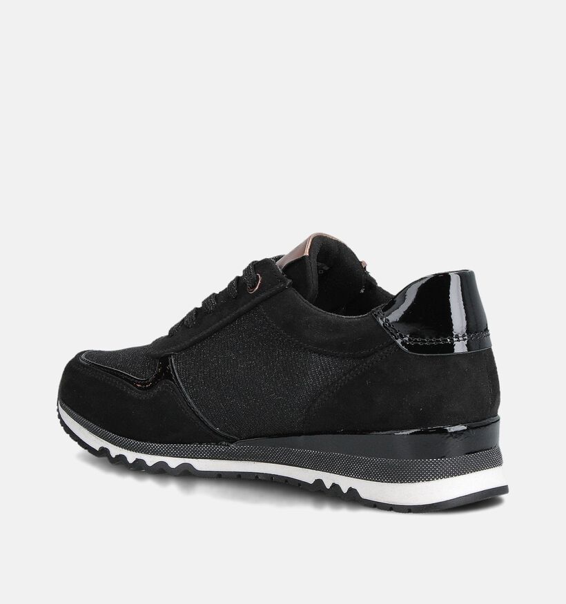 Marco Tozzi Chaussures à lacets en Noir pour femmes (360731) - pour semelles orthopédiques