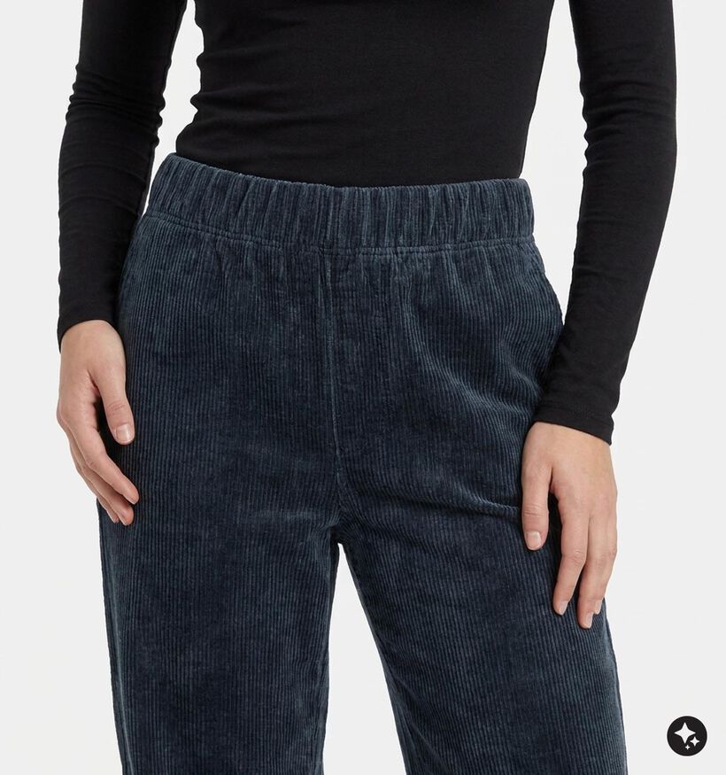 Minuit Douze Cola Donkerblauwe Geklede Broek voor dames (381850)