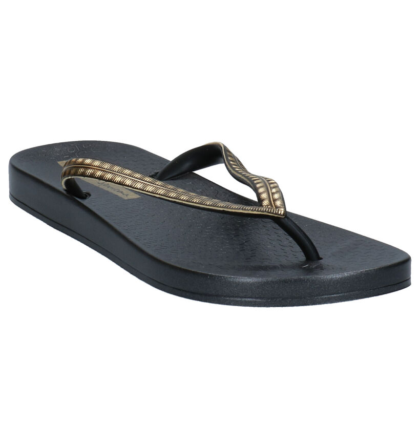 Ipanema Anatomic Zwarte Teenslippers in kunststof (286461)