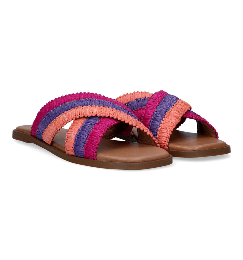 Inuovo Nu-pieds en Fuchsia pour femmes (325194)