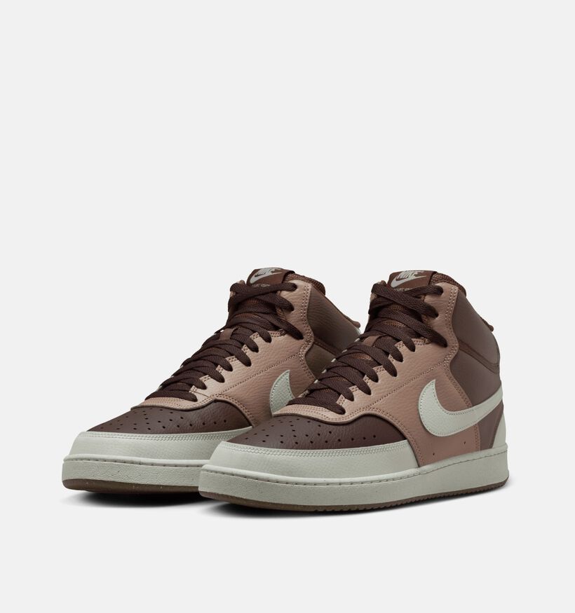Nike Court Vision Bruine Sneakers voor heren (364665) - geschikt voor steunzolen