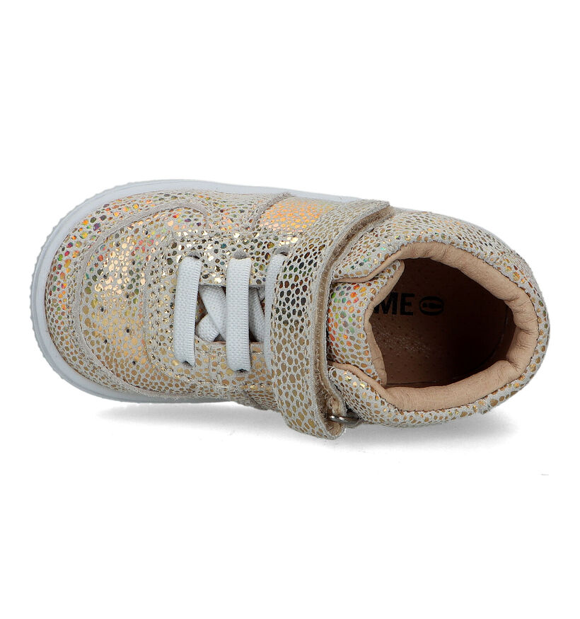 Shoesme Gouden Sneakers voor meisjes (320456) - geschikt voor steunzolen