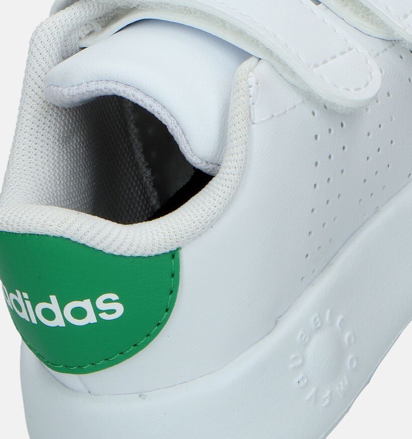 adidas Adventage CF Baskets pour bébé en Blanc pour filles, garçons (335810) - pour semelles orthopédiques