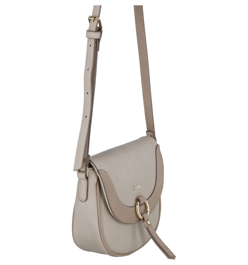 Gabor Lilian Beige Crossbody Tas in kunstleer (288819)