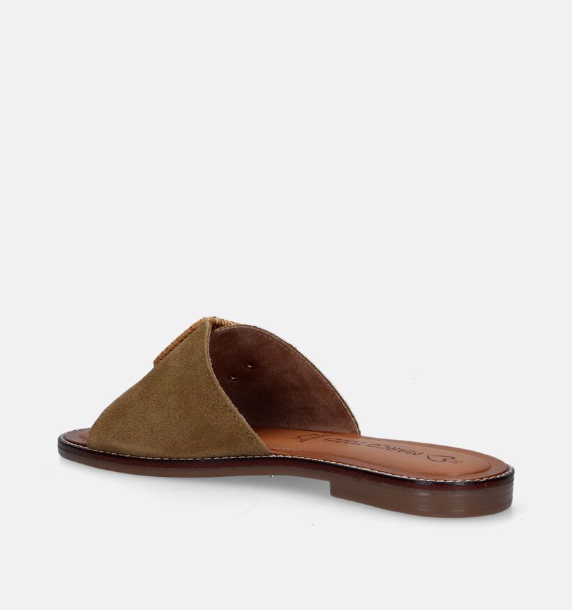 Marco Tozzi Kaki Slippers voor dames (341346)