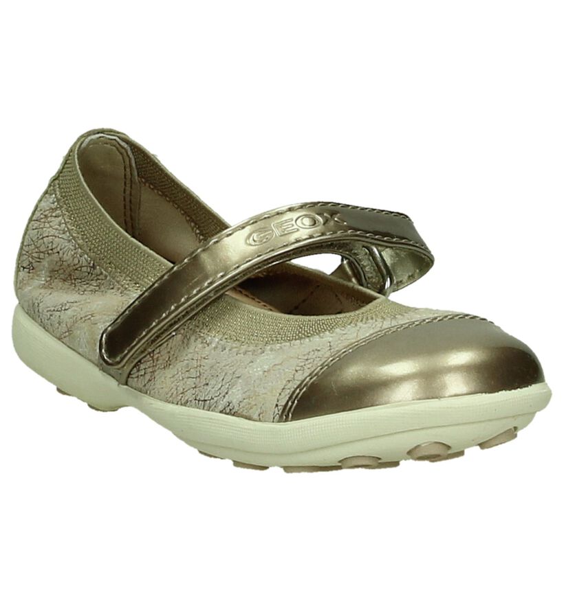 Geox Ballerines en Bronze en cuir (190688)