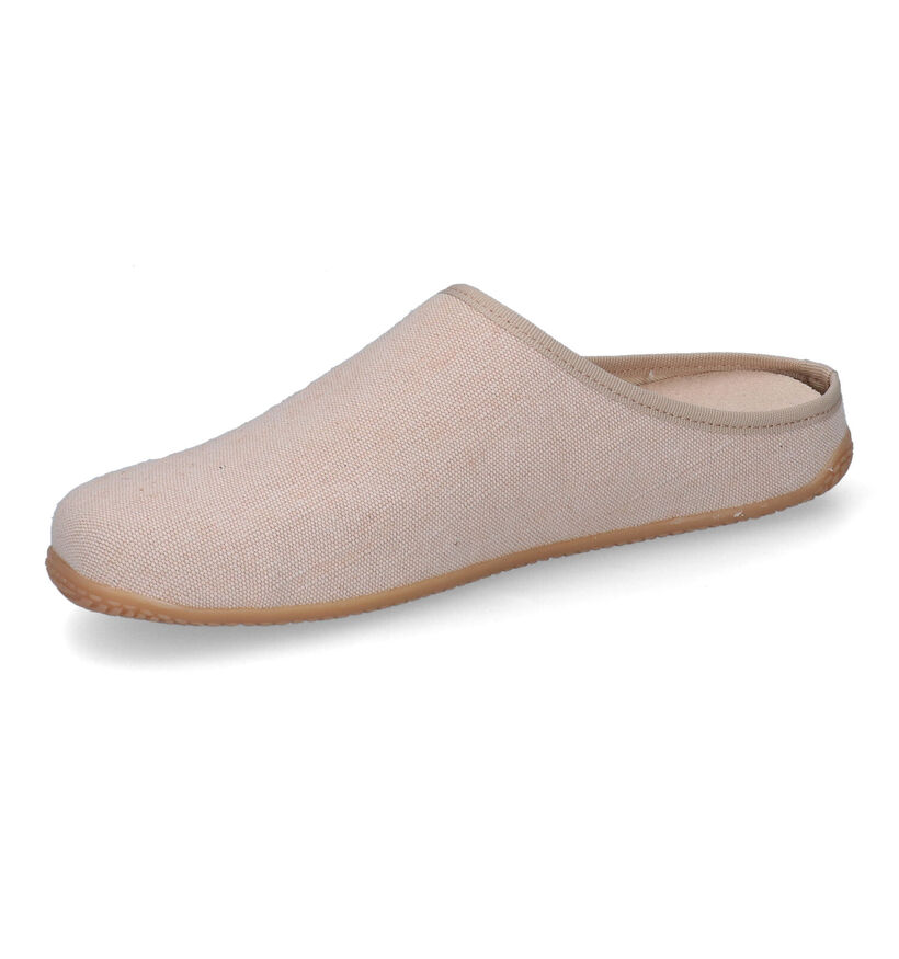 Living Kitzbühel Pantoufles ouvertes en Rose clair en textile (307934)