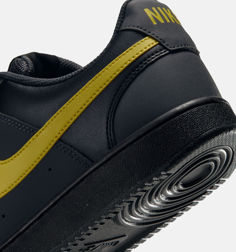 Nike Court Vision Low Next Nature Baskets en Gris fonc&eacute; pour hommes (380984)