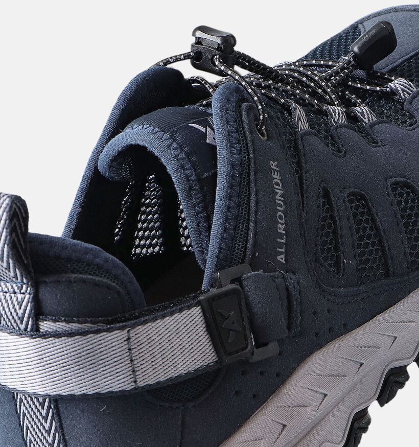 Allrounder Cando Blauwe Wandelschoenen voor heren (354268) - geschikt voor steunzolen