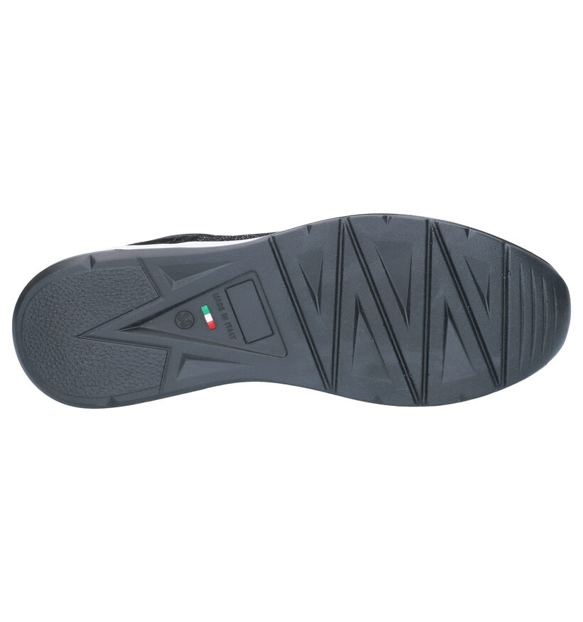 NeroGiardini Baskets slip-on en Noir en textile (259805)