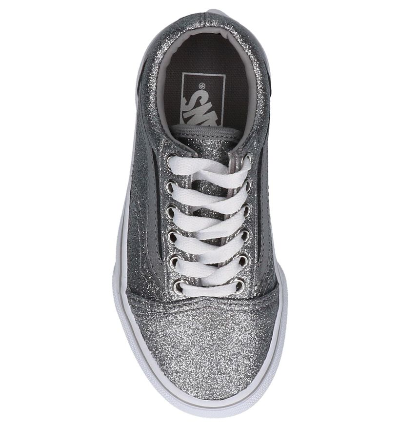 Old Skool Baskets de skate en Argent en textile (207934)