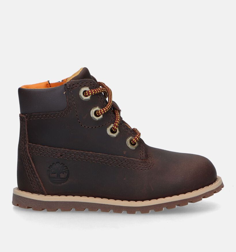 Timberland Pokey Pine 6IN BOOT Bruine Bottines voor jongens, meisjes (329074)