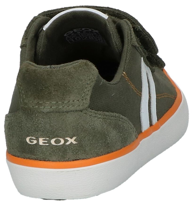 Geox Blauwe Velcroschoenen in nubuck (265788)