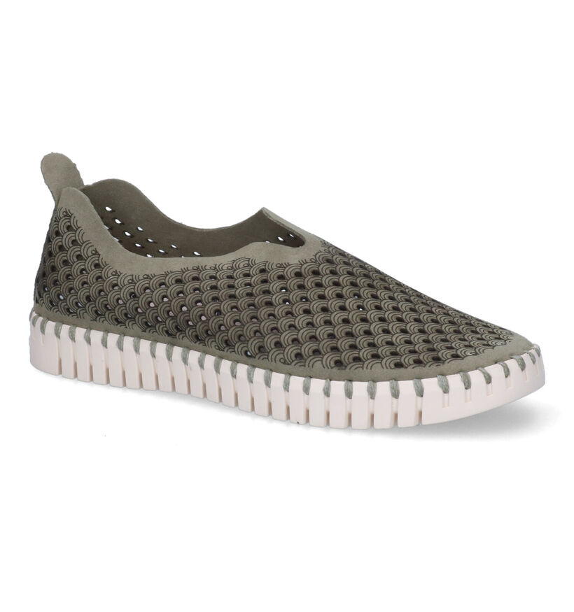 Ilse Jacobsen Tulip Chaussures slip-on en Vert pour femmes (304682) - pour semelles orthopédiques