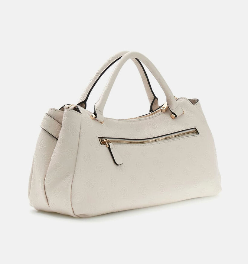 Guess Ella Logo Ecru Handtas voor dames (375917)
