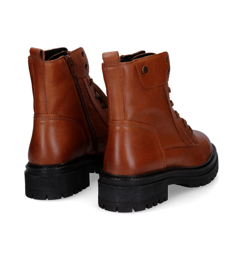 Geox Boots à lacets en Noir pour femmes (294024)