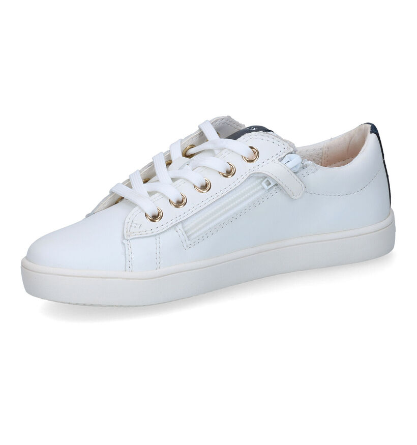 Geox Kathe Chaussures à lacets en Blanc pour filles (302668) - pour semelles orthopédiques