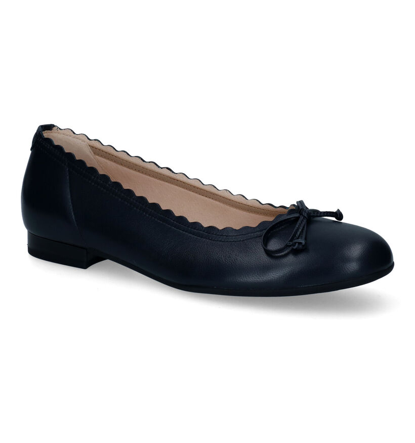 Gabor Ballerines en Bleu foncé en cuir (306532)