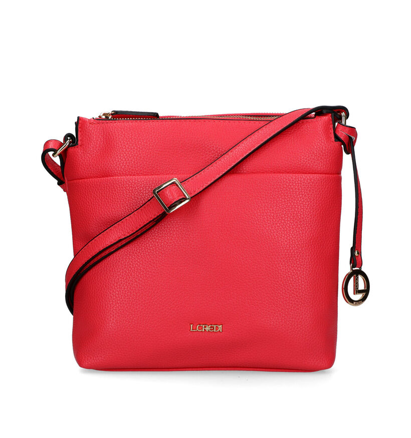 L.Credi Ella Rode Crossbody Tas voor dames (327556)