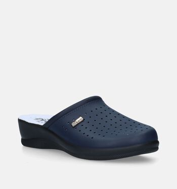 Fly Flot Pantoffels Wit/Blauw