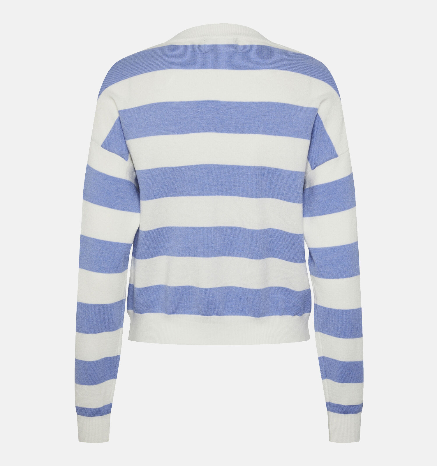 Pieces Bodil Blauwe Gestreepte trui Dames Truien Online op TORFS.BE