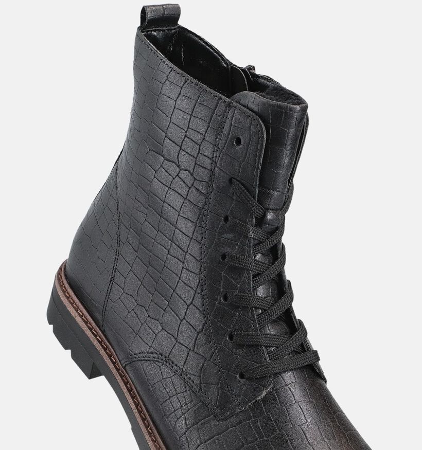 Remonte Boots à lacets en Noir pour femmes (363577) - pour semelles orthopédiques