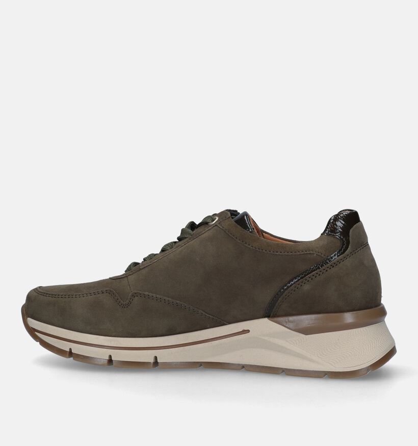 Gabor OptiFit Taupe Sneakers voor dames (331571) - geschikt voor steunzolen